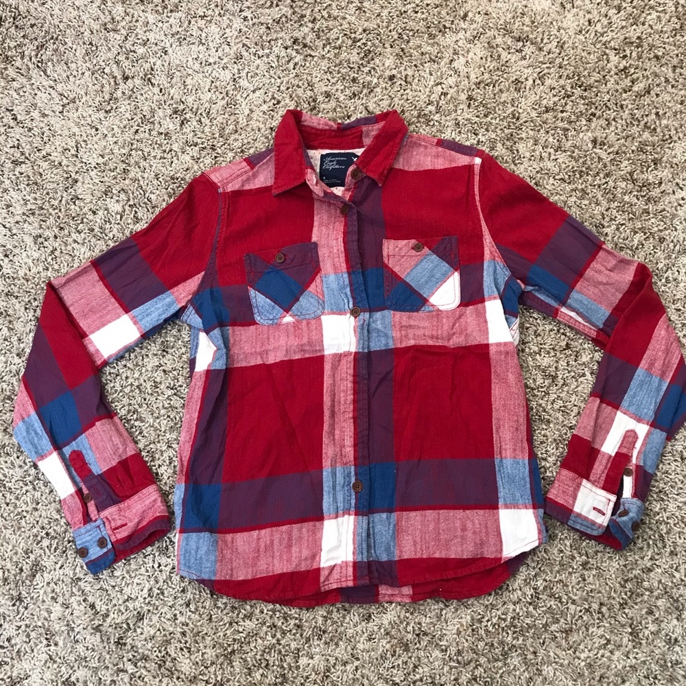 American Eagle Plaid Shirt